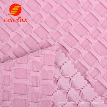 95% Poly 5% Spandex Pink Color Sports Varley Sportwear ткань